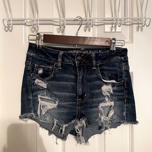Size 4 American Eagle High-rise Denim Shorts
